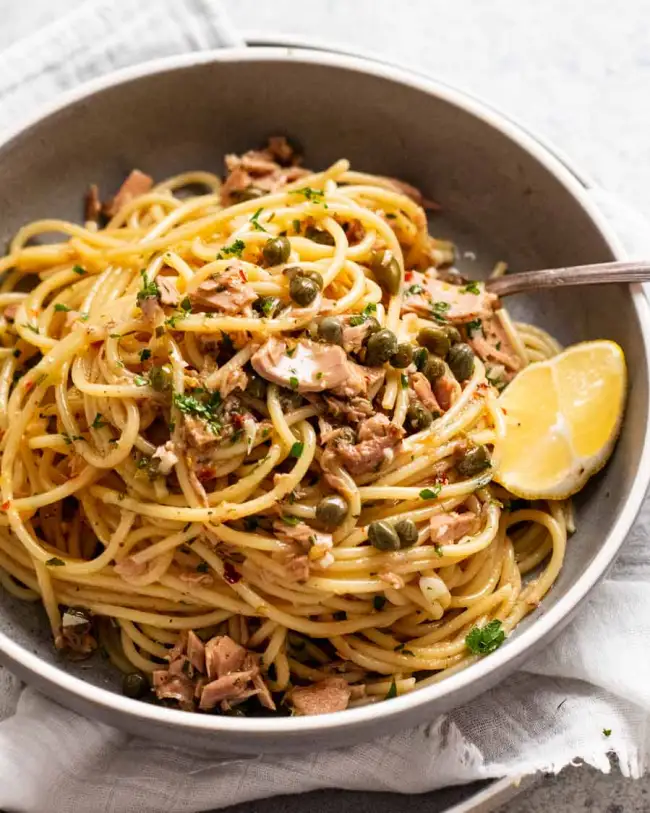 The Ultimate Canned Tuna Pasta